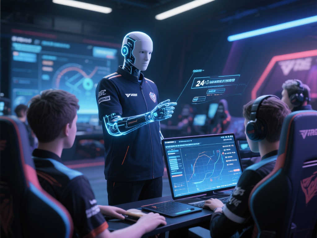 电竞战队尝试“数字人教练”辅助训练 电竞战队尝试“数字人教练”辅助训练