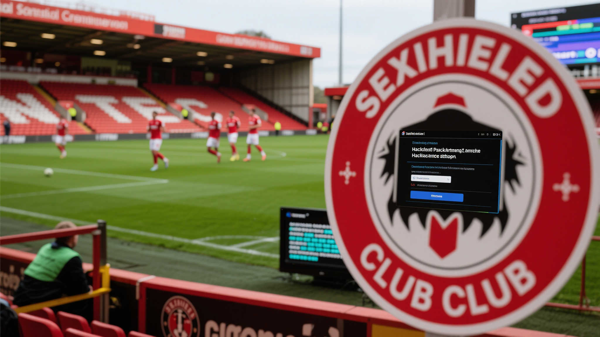 镜报：谢菲尔德联官方社交账号被黑，发布多条帖子讽刺谢周三球员班南